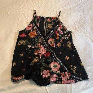 Warehouse One floral tank top
